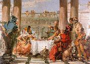 Giovanni Battista Tiepolo The Banquet of Cleopatra USA oil painting artist